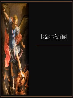 cover image of La Guerra Espiritual